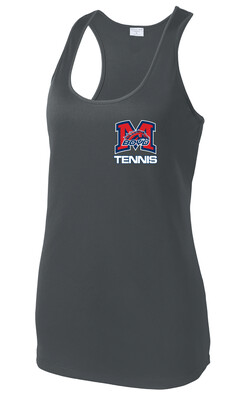 2020-21 Tennis Small Logo Fan Wear - Racerback Dri-Fit Tank