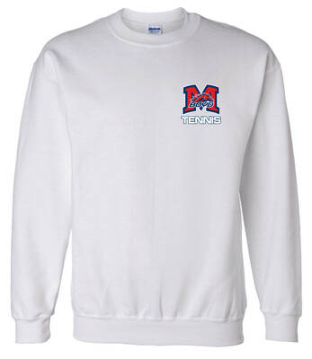 Tennis Small Logo Fan Wear - Crew Sweatshirt