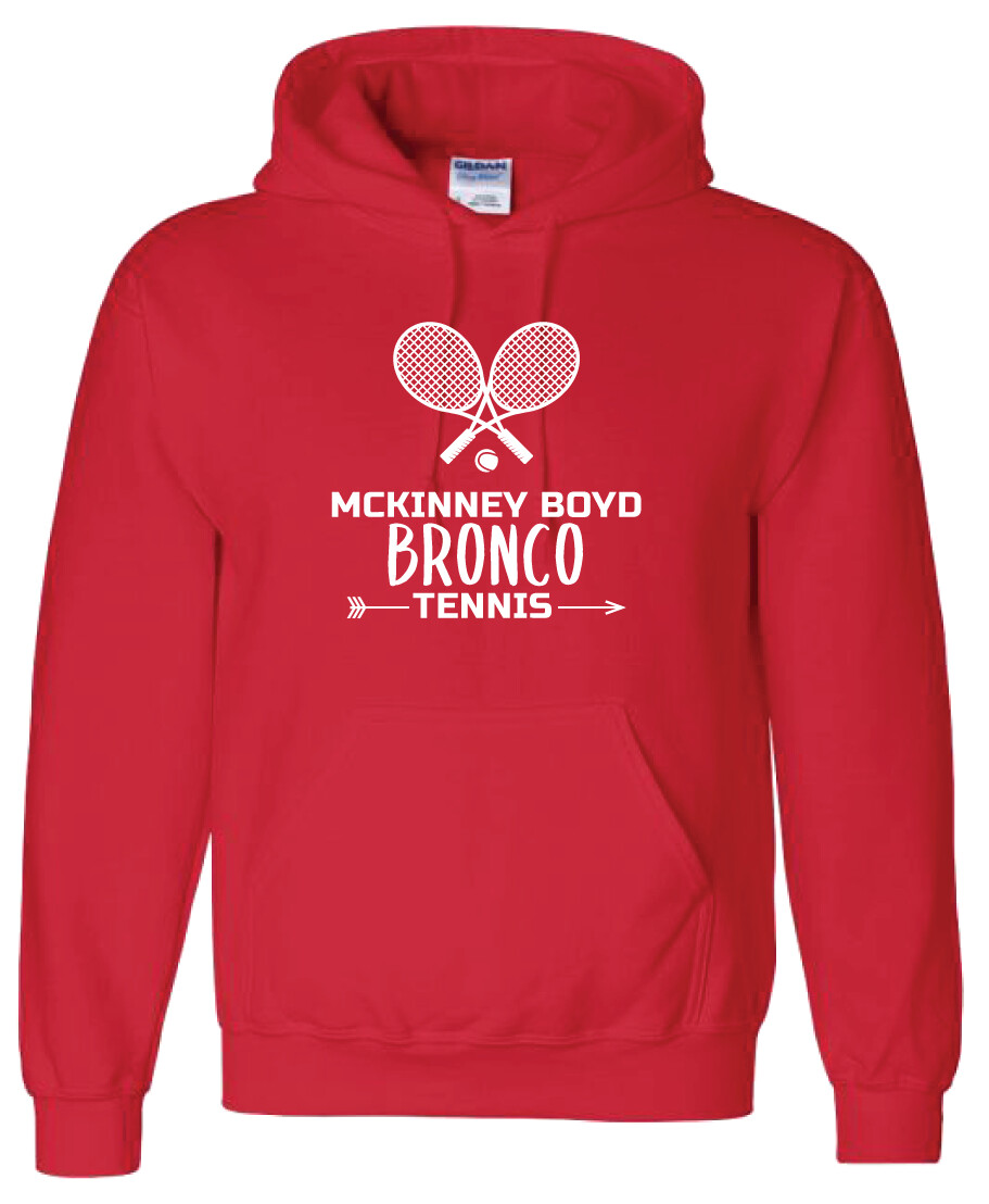 2020-21 Tennis Ladies Design Fan Wear - Hoodie, Color: Red