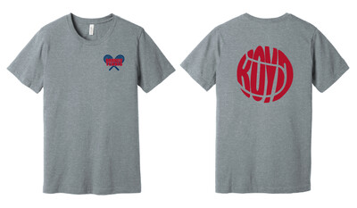 Tennis Crossed Rackets Fan Wear - Bella+Canvas