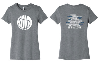 2020-21 Tennis It's A Love Fan Wear - Bella+Canvas Ladies