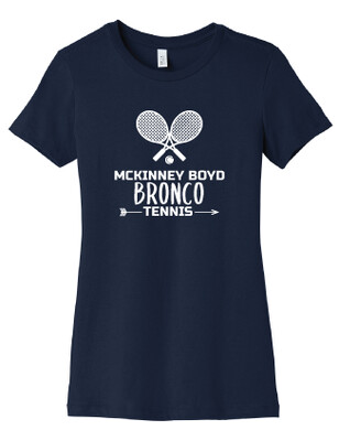2020-21 Tennis Ladies Design Fan Wear - Bella+Canvas Ladies