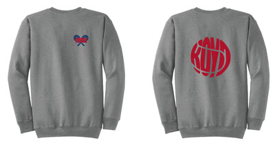 Tennis Crossed Rackets Fan Wear - Crew Sweatshirt