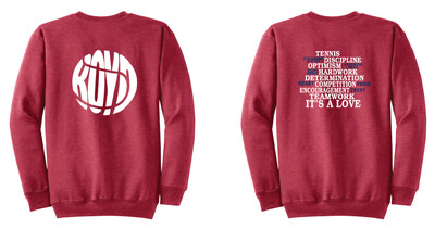 2020-21 Tennis It's A Love Fan Wear - Crew Sweatshirt
