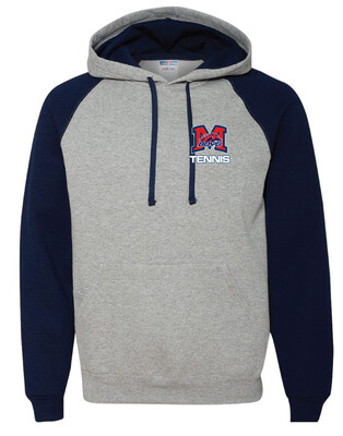 Tennis Small Logo Fan Wear - Raglan Hoodie