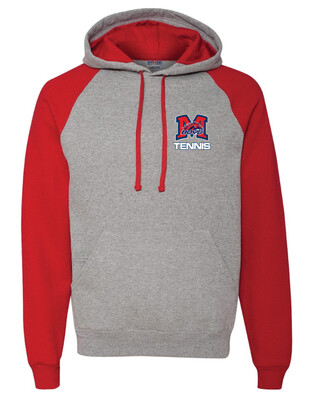 Tennis Small Logo Fan Wear - Raglan Hoodie