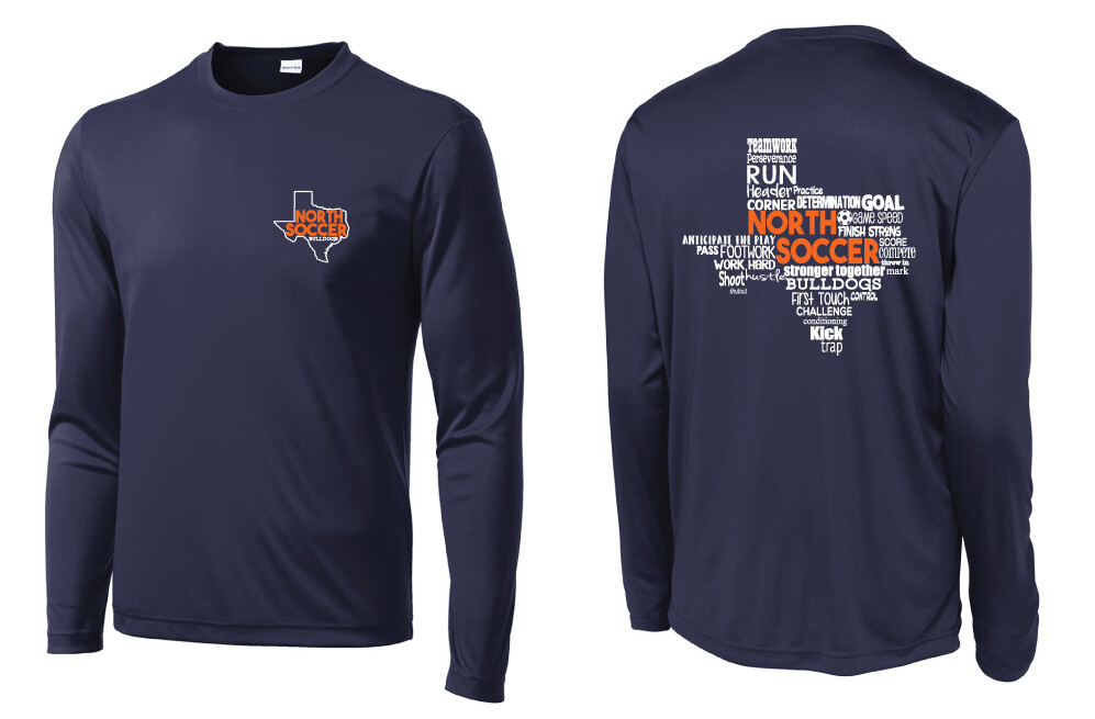 2020-21 Soccer Gear - Texas - Dri-Fit LS
