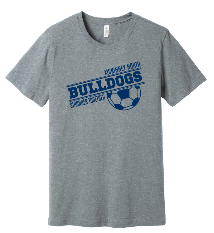 2020-21 Soccer - Stronger Together - Bella+Canvas, Color: Heather Grey