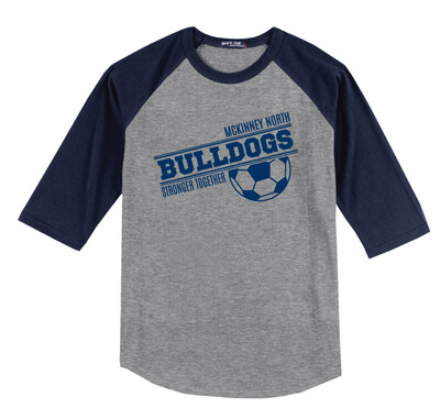 2020-21 Soccer - Stronger Together - Raglan Baseball