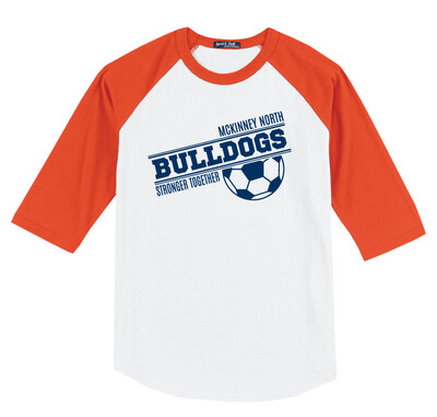 2020-21 Soccer - Stronger Together - Raglan Baseball