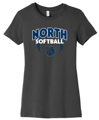 North Softball - North Softball - Bella+Canvas Ladies