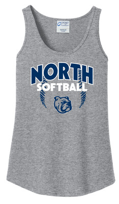 North Softball - North Softball - Ladies Cotton Tank