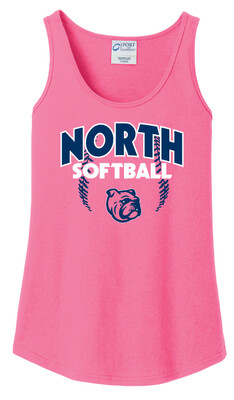 North Softball - North Softball - Ladies Cotton Tank