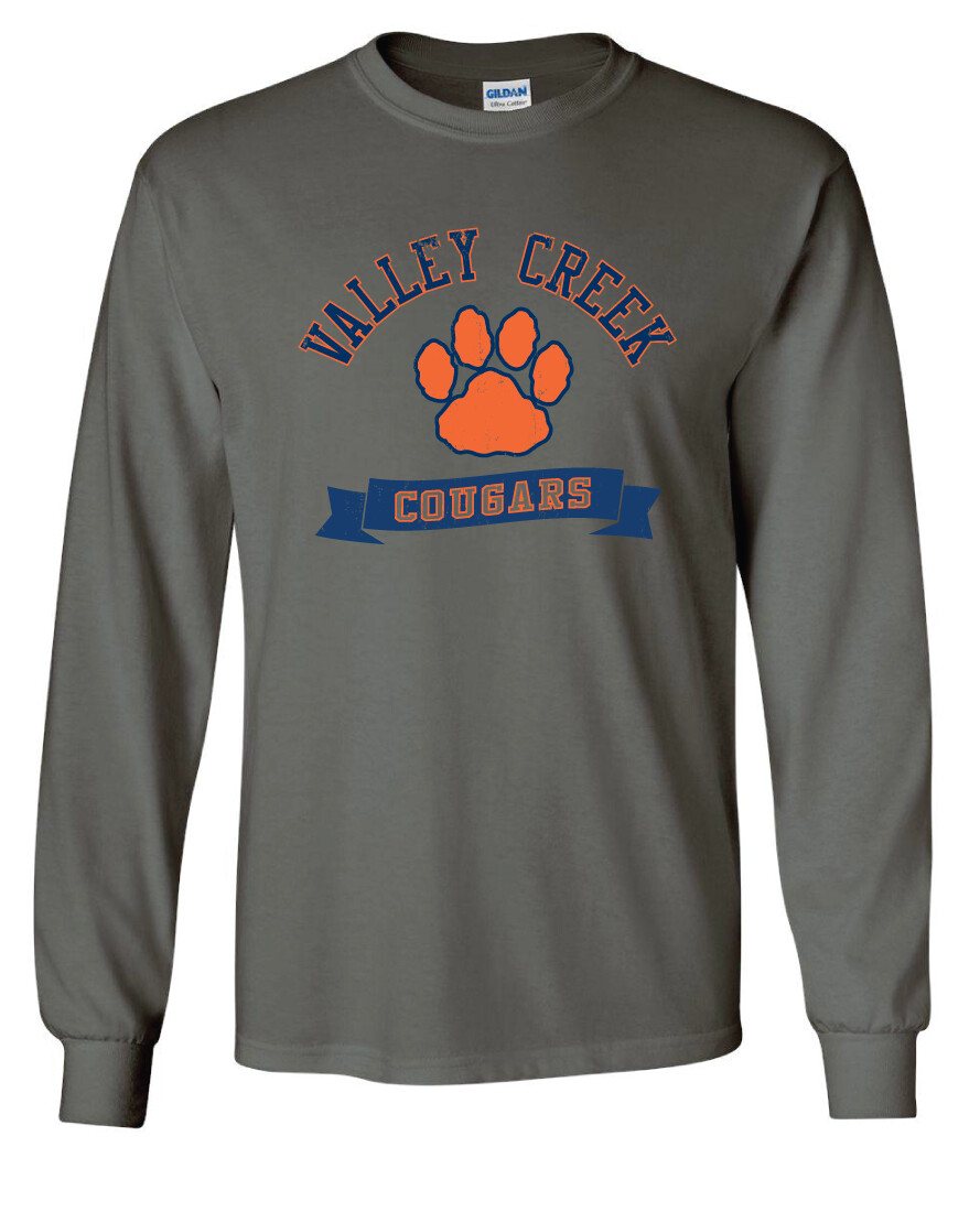 2020-21 VC Gear - Varsity - Long Sleeve, Garment Color: Charcoal
