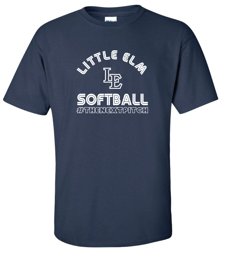 Softball Cotton SS, Garment Color: Navy