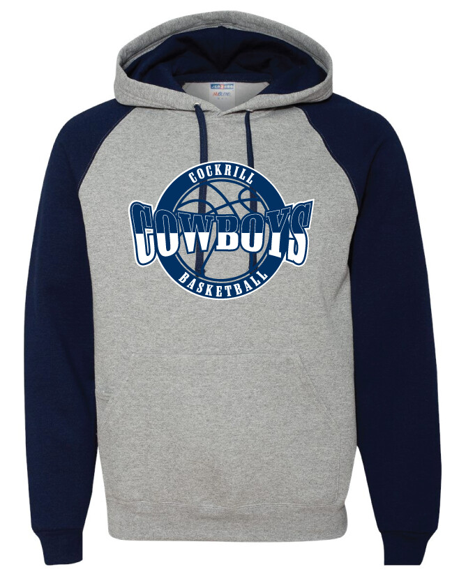 Cockrill Basketball Fan Wear - Raglan Hoodie