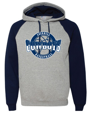 Cockrill Basketball Fan Wear - Raglan Hoodie