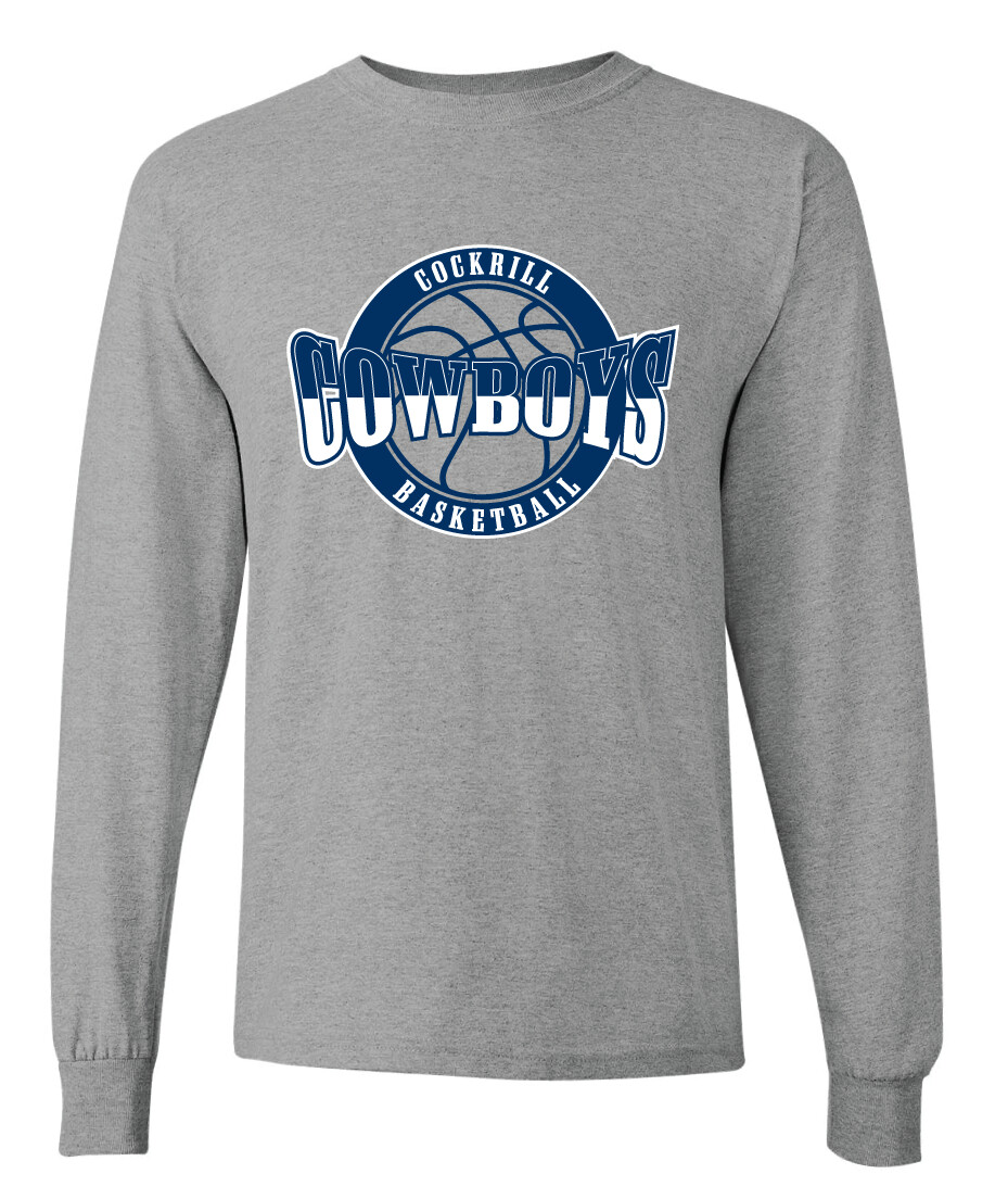 Cockrill Basketball Fan Wear - Long Sleeve