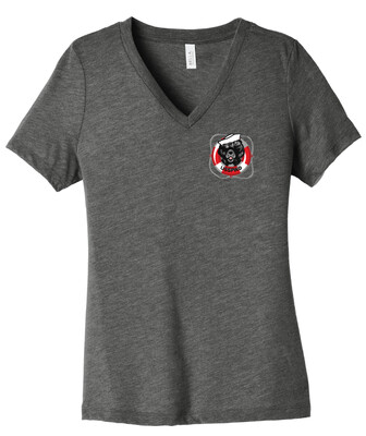 USSPWDC - Full Color - Ladies Bella+Canvas V-Neck