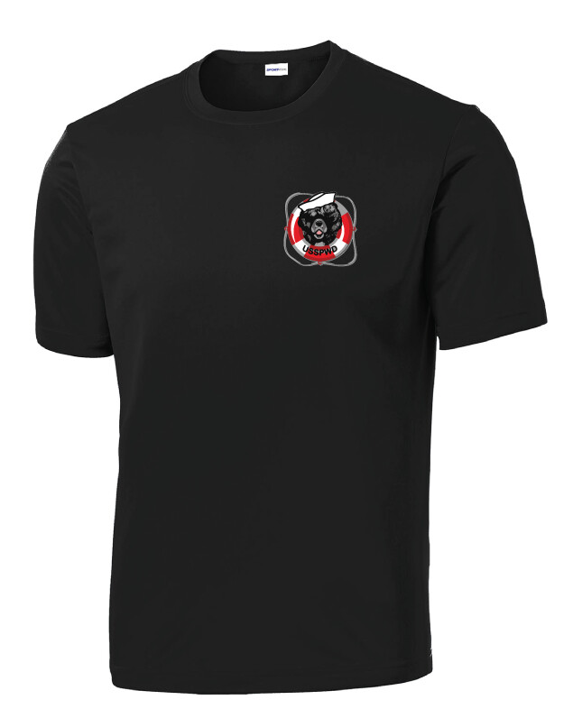 USSPWDC - Full Color - Unisex Dri-Fit Short Sleeve, Garment Color: Black