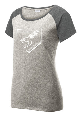 Hornet Fan Wear - Ladies Heather Scoop Neck