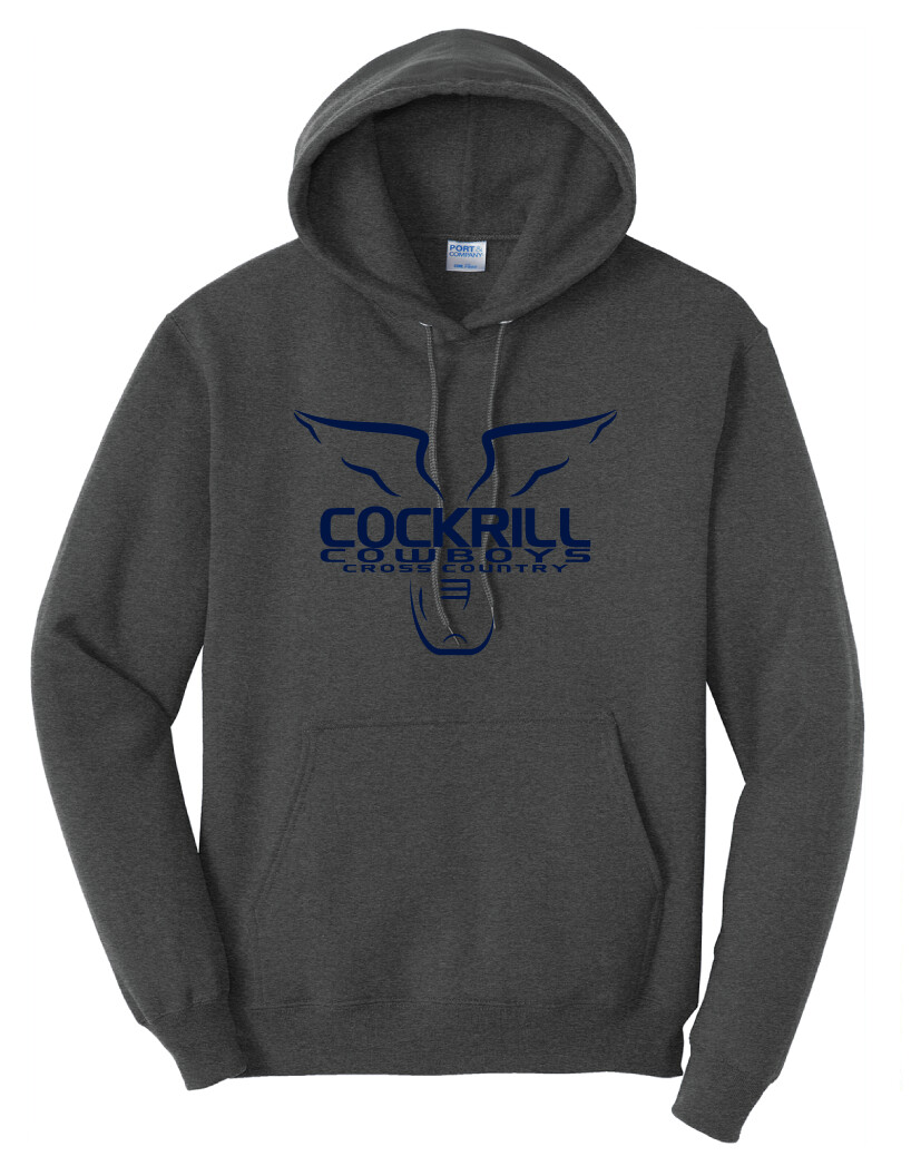 Cockrill XC - Hoodie, Color: Dark Heather