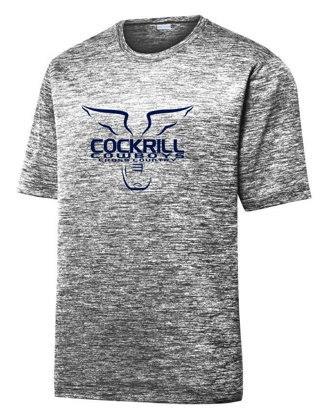 Cockrill XC - Electric Dri-Fit Short Sleeve, Color: White / Black