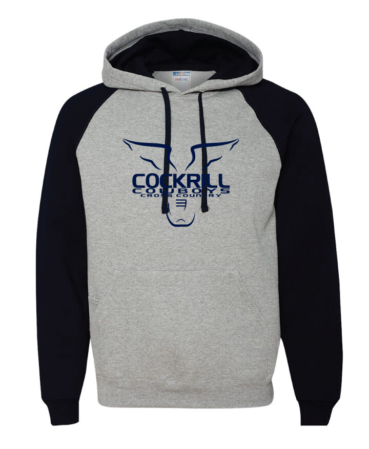 Cockrill XC - Raglan Hoodie, Color: Black