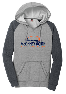 North Golf - Bulldog Golf - Ladies Raglan Hoodie