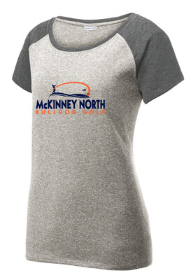 North Golf - Bulldog Golf - Heather Scoop Neck