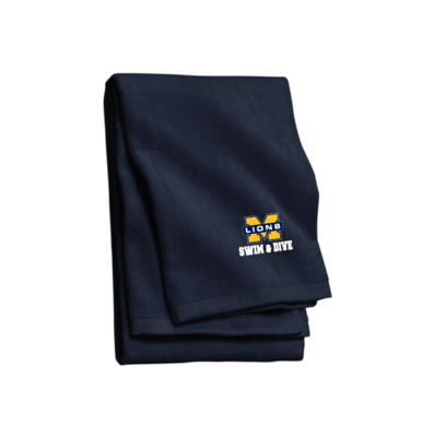 McKinney Swim &amp; Dive - Embroidered Towel