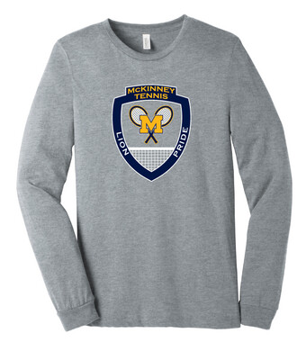McKinney Tennis - Big Logo - Bella+Canvas Long Sleeve