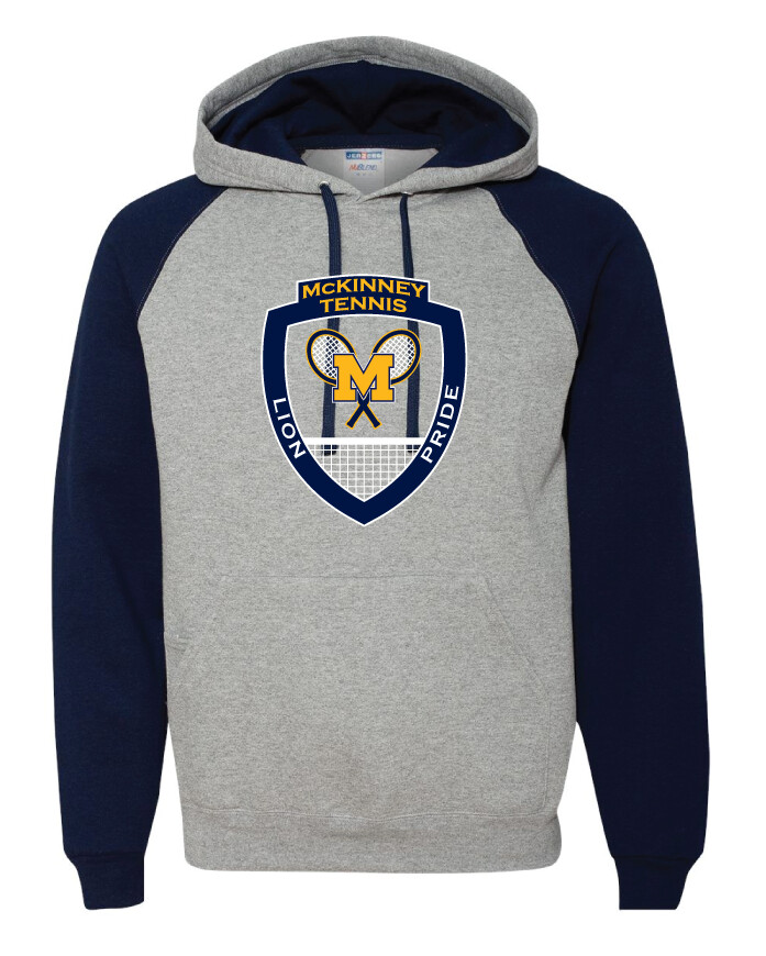 McKinney Tennis - Big Logo - Raglan Hoodie