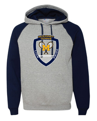 McKinney Tennis - Big Logo - Raglan Hoodie