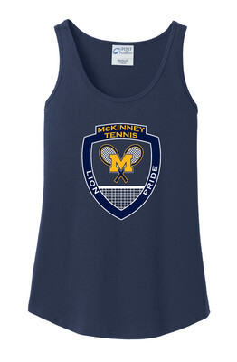McKinney Tennis - Big Logo - Ladies Cotton Tank