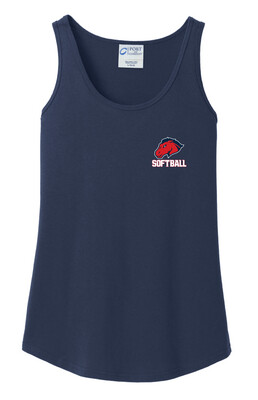 Small Logo - Ladies Cotton Tank