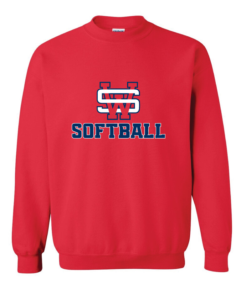 SW Softball - Crew Sweatshirt