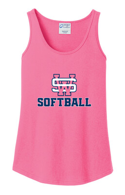 SW Softball - Ladies Cotton Tank