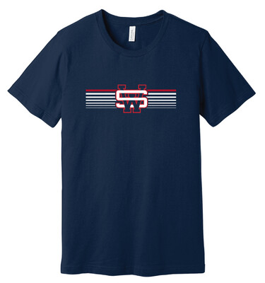 Fading Lines - Bella+Canvas Short Sleeve