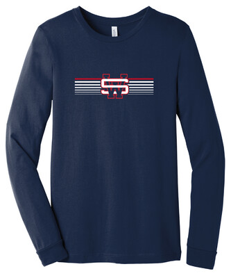 Fading Lines - Bella+Canvas Long Sleeve