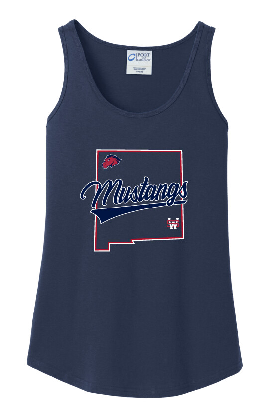 New Mexico - Ladies Cotton Tank