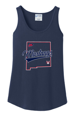 New Mexico - Ladies Cotton Tank