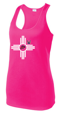 Zia Mustang - Dri-Fit Racerback Tank