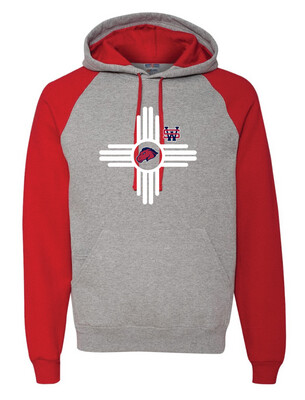 Zia Mustang - Raglan Hoodie