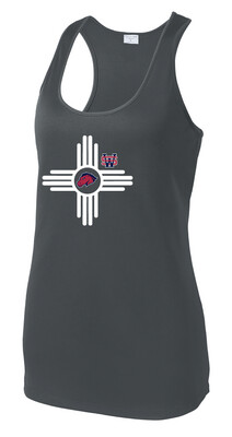 Zia Mustang - Dri-Fit Racerback Tank
