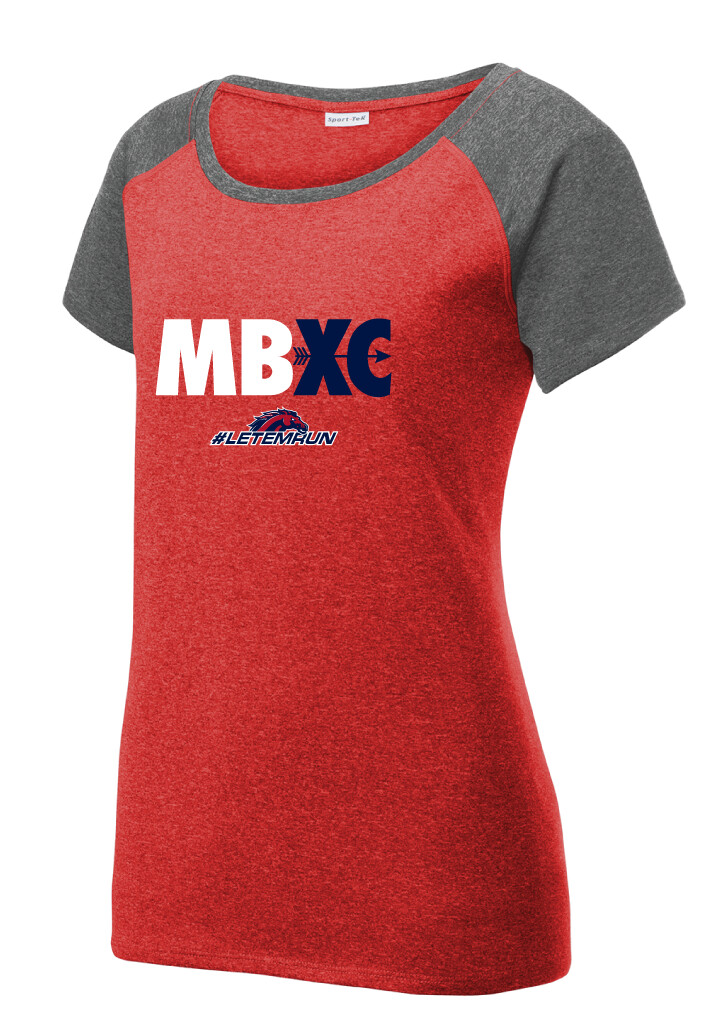 XC/T&amp;F Fan Wear - MBXC- Heather Scoop Neck