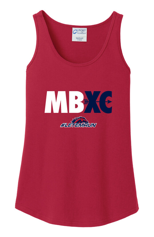 XC/T&amp;F Fan Wear - MBXC- Ladies Cotton Tank