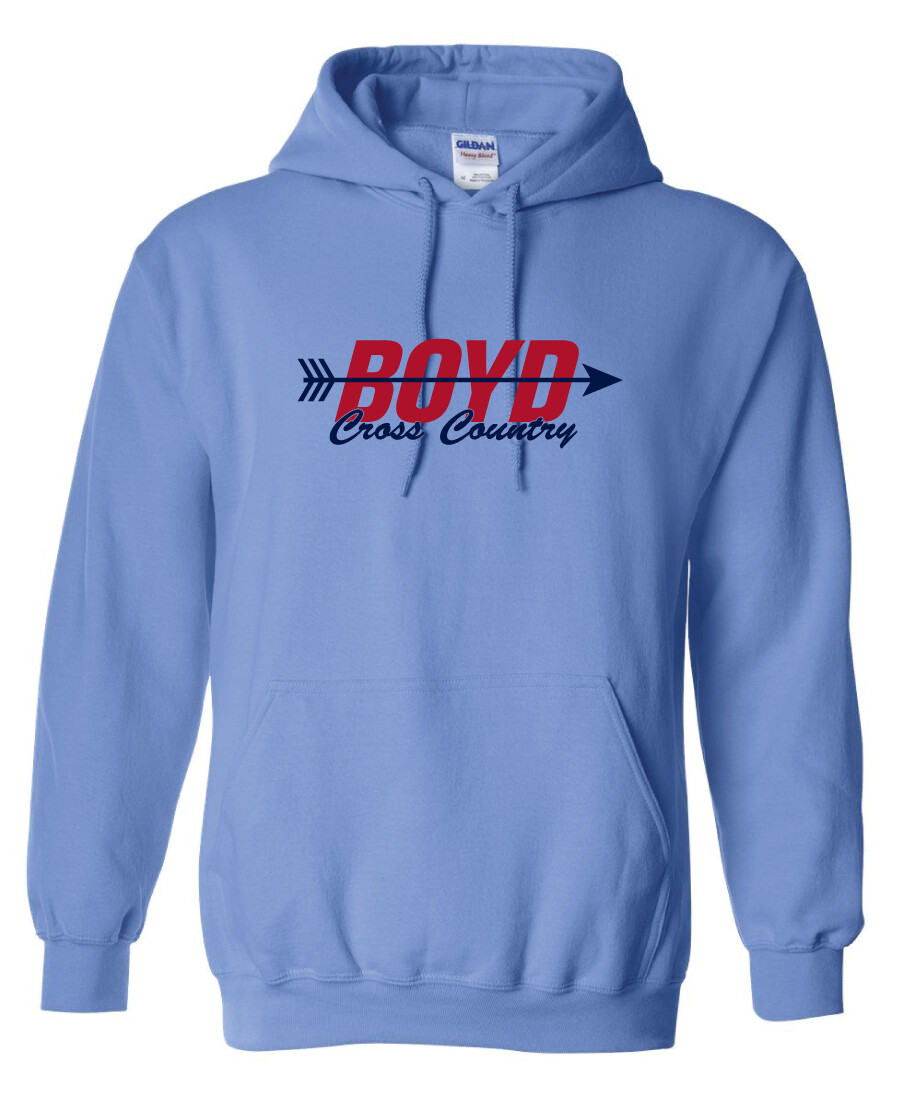 XC/T&amp;F Fan Wear - Arrow - Hoodie, Color: Columbia Blue