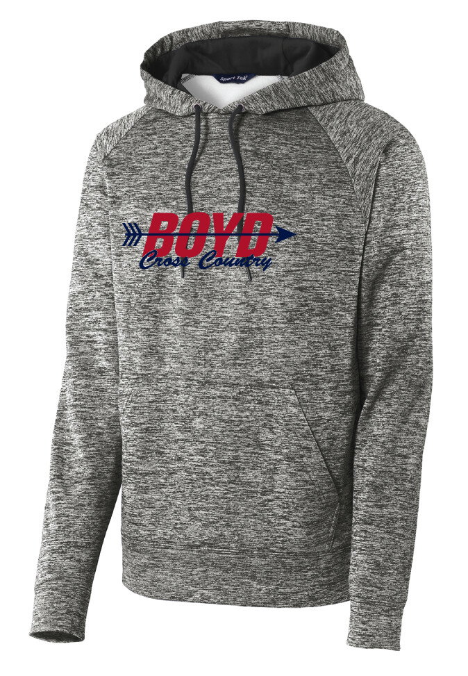 XC/T&amp;F Fan Wear - Arrow - Electric Dri-Fit Hoodie, Color: White / Black