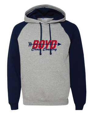 XC/T&amp;F Fan Wear - Arrow - Raglan Hoodie